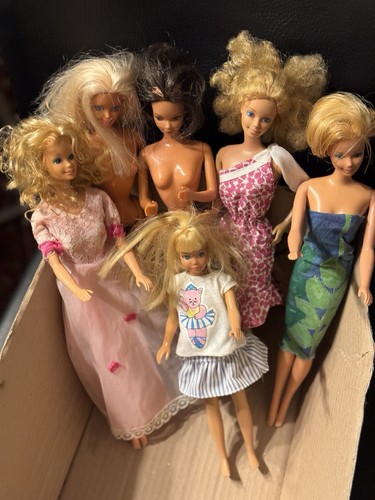 Barbie puppen set - puppen, set,