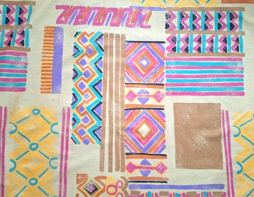 Vintage stoff 80er jahre - vintage,