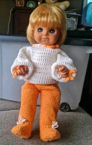 Vintage puppe aus den - aus,