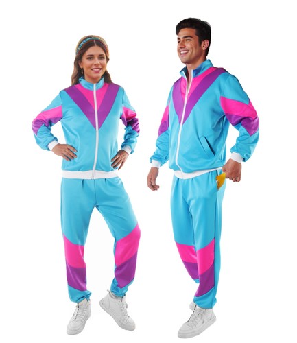 80er kostüm jogginganzug - 80er,